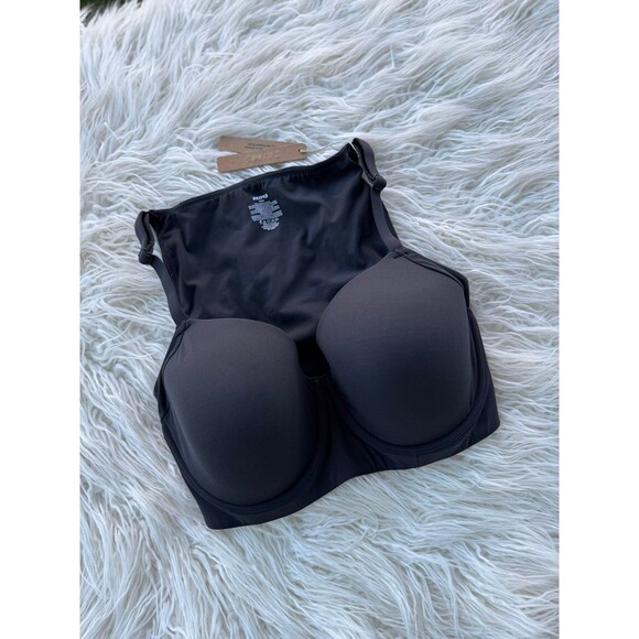Skims Fits Everybody Back Smoothing Full Coverage Bra Onyx Size 34DDD - Picture 3 of 8